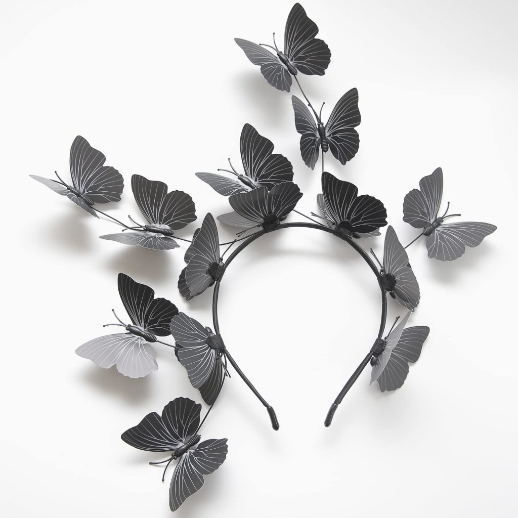 Butterfly Headband Fascinators For Women Halloween Butterfly Headpieces Merry